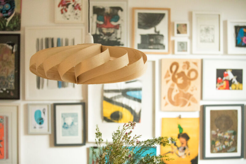 Furnierleuchte Twist